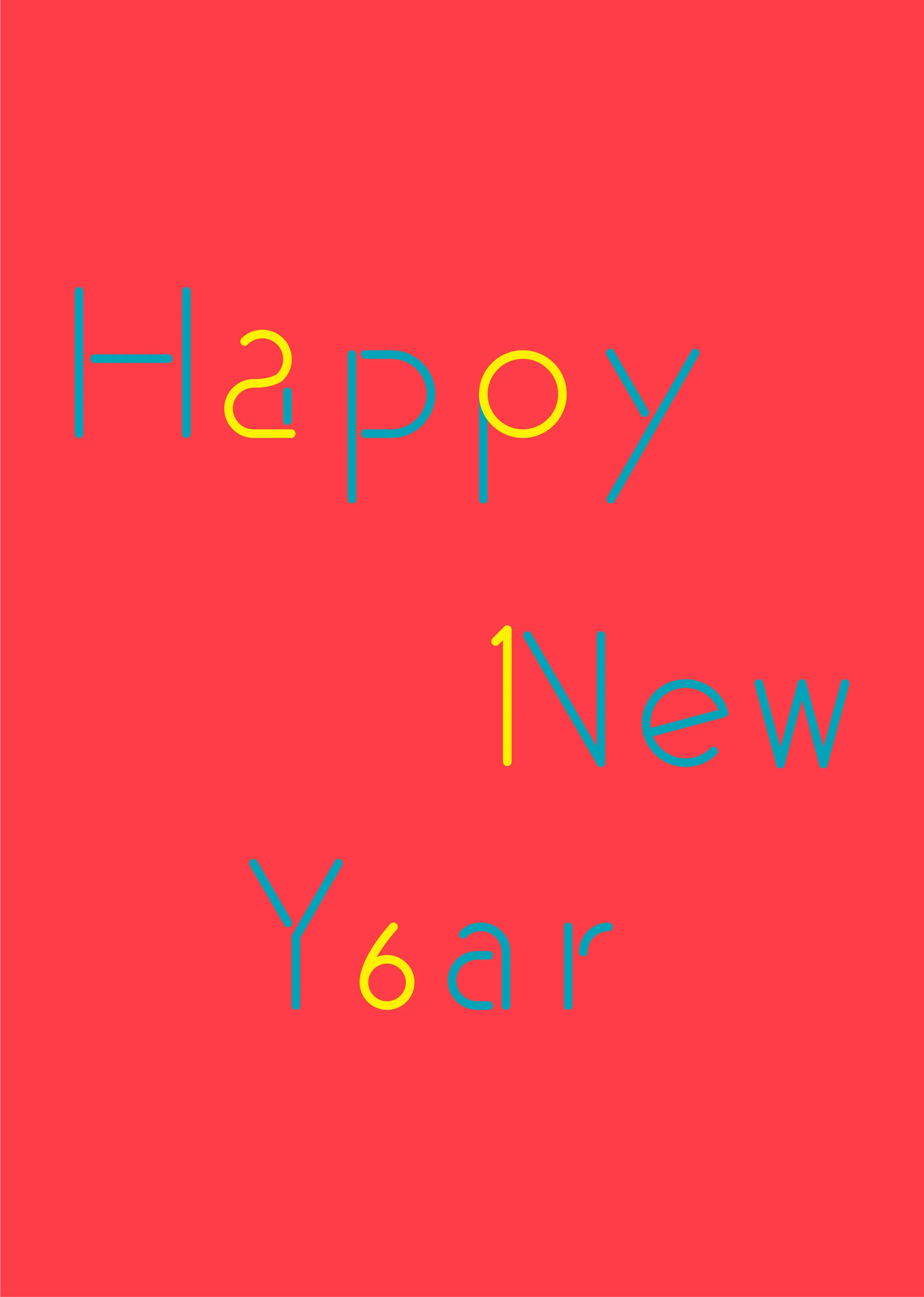 Happy New Year 2016 visual 2