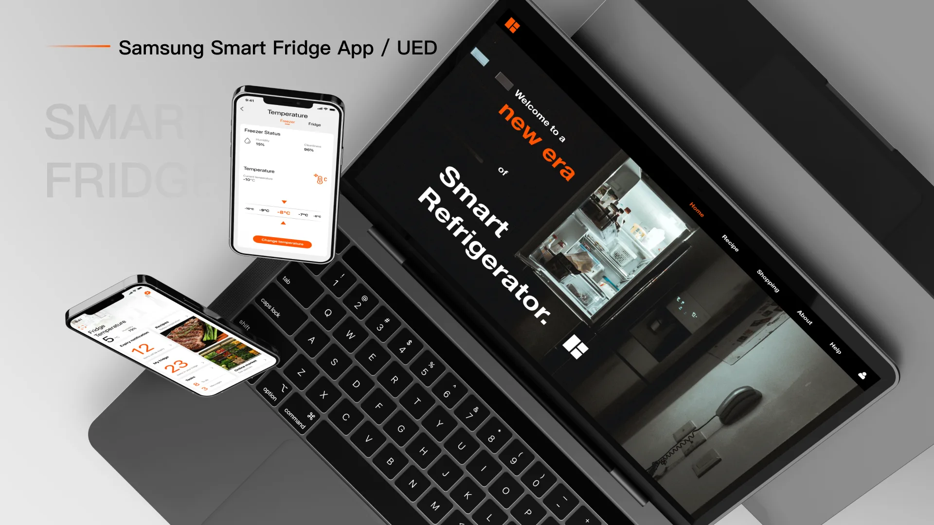 Samsung Smart Fridge detail 1